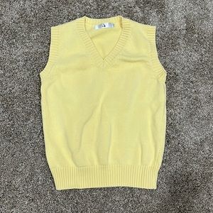 Yellow Sweater Vest